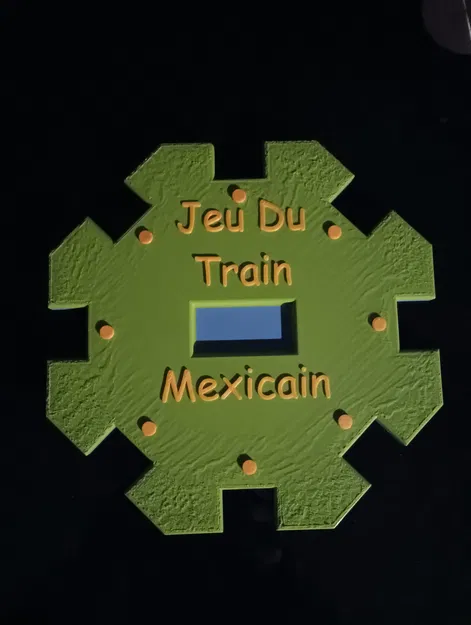 Khay Chơi Xếp Hình Xe Lửa Mexico - Image 1