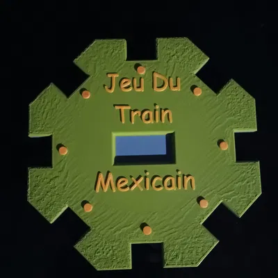 Khay Chơi Xếp Hình Xe Lửa Mexico