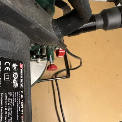 Bộ chuyển đổi Bosch Advanced Vac 20 sang Máy cưa Parkside PKS 1500 B3