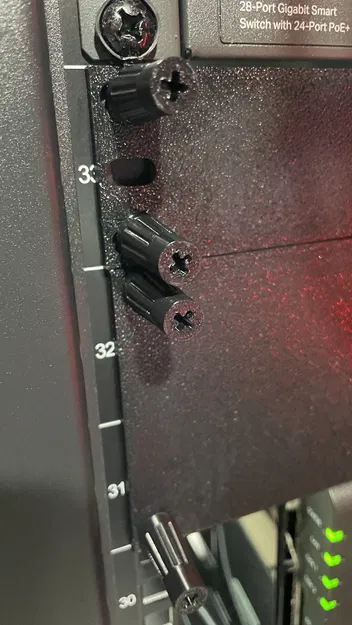 Giá Đỡ Cho Rack Máy Chủ 1U và 2U (Thay Thế Ốc và Đai Ốc Lồng) - Image 5