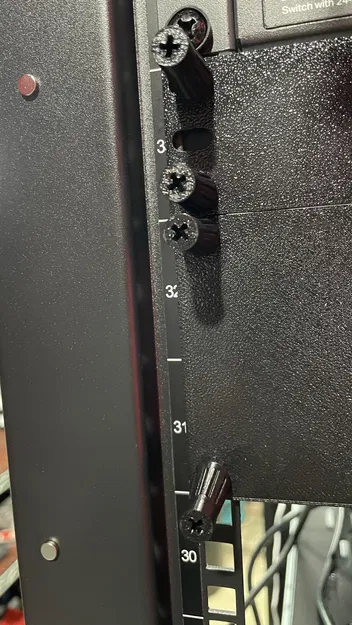 Giá Đỡ Cho Rack Máy Chủ 1U và 2U (Thay Thế Ốc và Đai Ốc Lồng) - Image 6