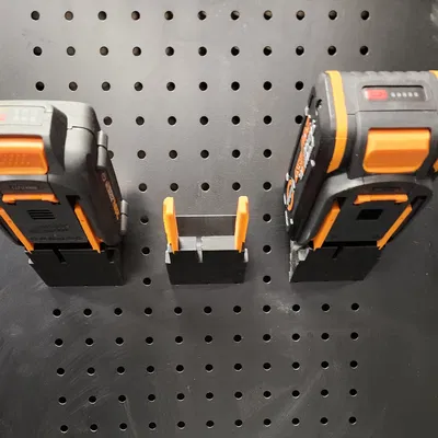 Giá Đỡ Pin Worx Cho Pegboard 1 Inch