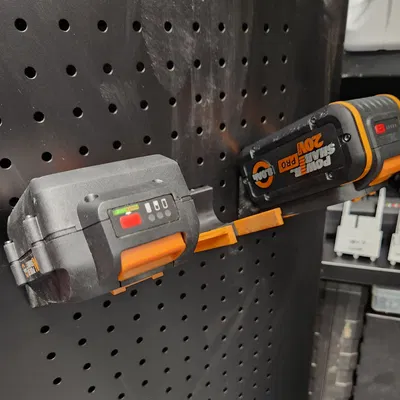 Giá Đỡ Pin Worx Cho Pegboard 1 Inch