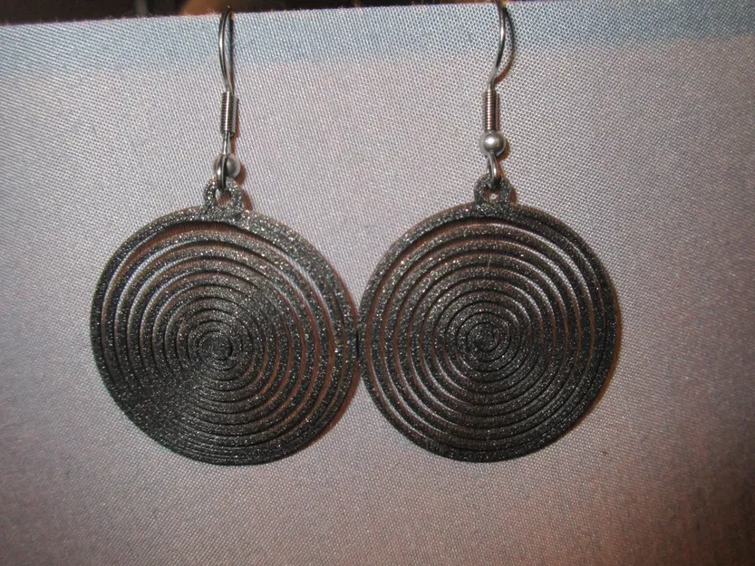 Bông Tai Xoắn Ốc Tinh Tế - Image 1