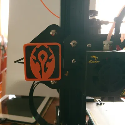 Logo Trục X Horde Cho Ender 3