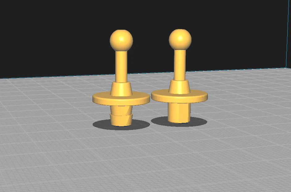 Chốt cài Nordmende LB-1050 / The latch - Image 1