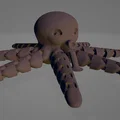 Remix - Bạch Tuộc Mini Dễ Thương 5 Màu - Thumbnail 1
