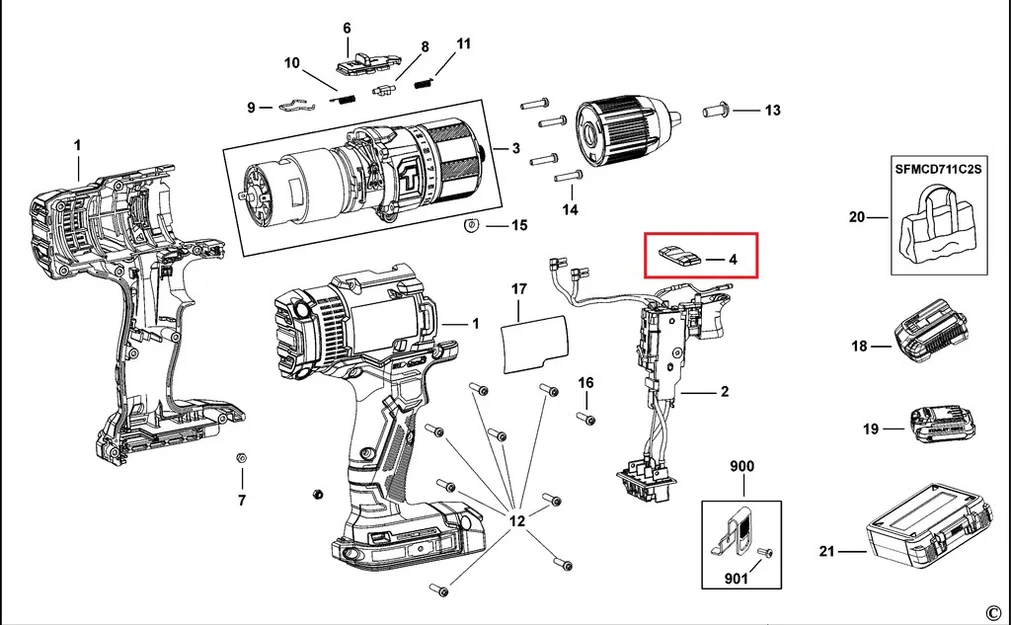 Bộ Chọn Xoay Stanley - Image 2