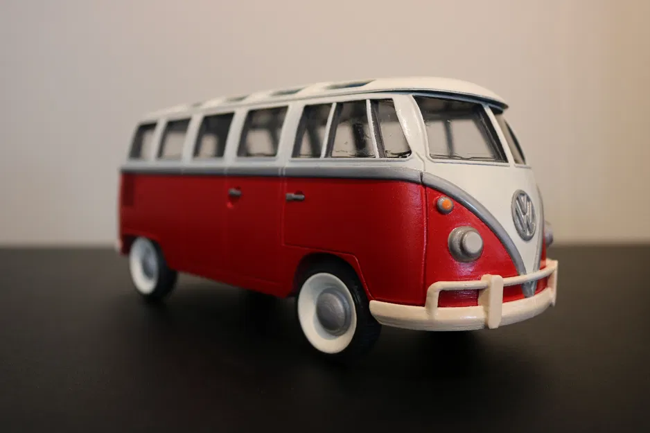 Mô Hình Xe Volkswagen Bus Thập Niên 70 - Image 1