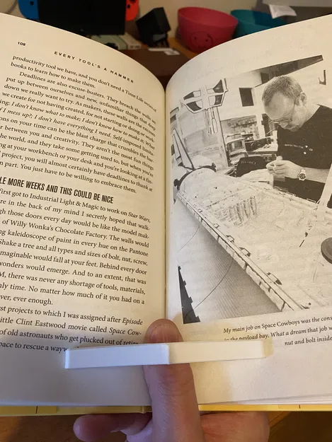 Dụng Cụ Giữ Trang Sách Bằng Nhẫn Đeo Ngón Cái - Image 5