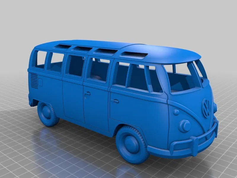 Mô Hình Xe Volkswagen Bus Thập Niên 70 - Image 12