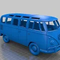 Mô Hình Xe Volkswagen Bus Thập Niên 70 - Thumbnail 12