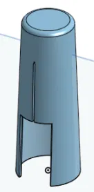 Nắp Chụp Mouthpiece Kèn Bass Clarinet - Image 1