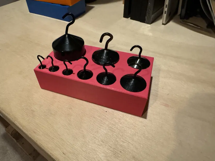 Hộp Đựng Chuẩn Quả Cân Cho Phòng Thí Nghiệm Lớp Học - Image 1