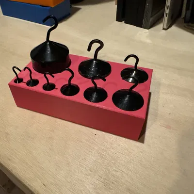 Hộp Đựng Chuẩn Quả Cân Cho Phòng Thí Nghiệm Lớp Học