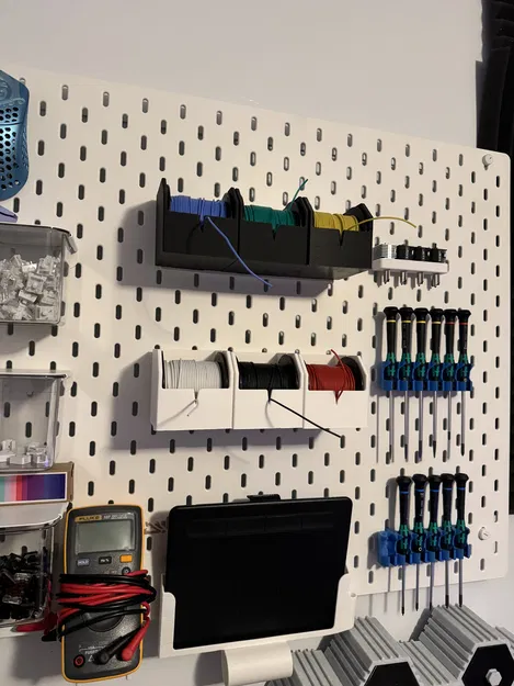 Giá treo cuộn dây điện cho bảng Skadis - Image 1