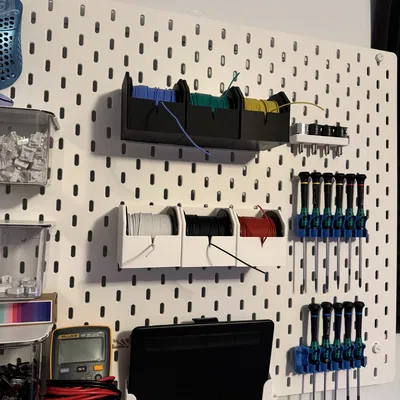 Giá treo cuộn dây điện cho bảng Skadis