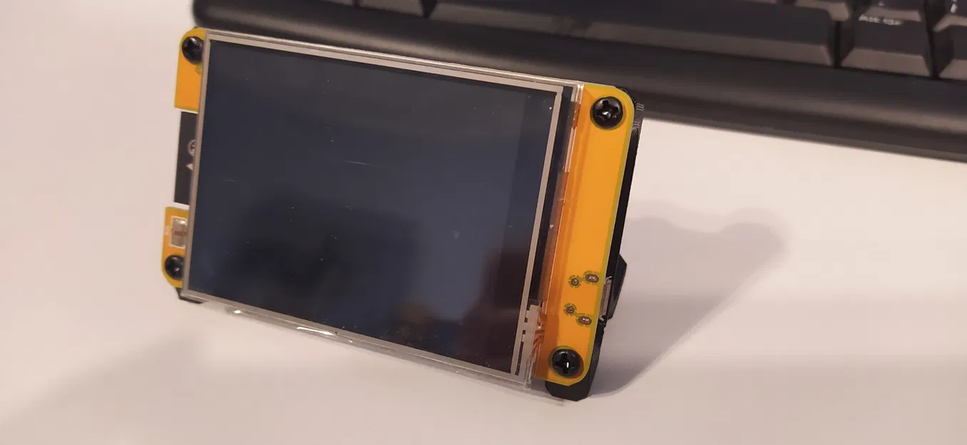 Giá đỡ ngang CYD (Cheap Yellow Display) màu vàng M3*6 vít tự khoan - Image 2