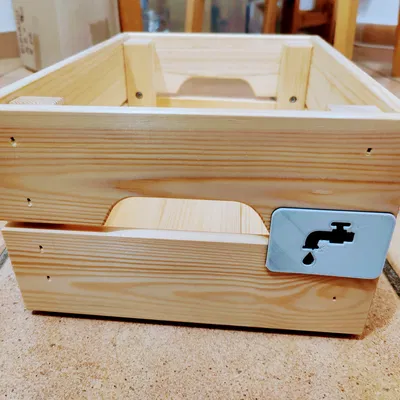 Nhãn dán cho hộp IKEA Knagglig