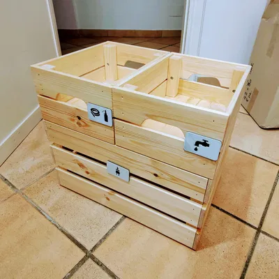 Nhãn dán cho hộp IKEA Knagglig