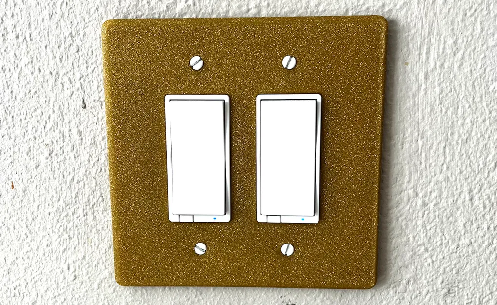 Plate Ổ Cắm Điện Đôi - Chụp Ổ Cắm Đôi - Image 1