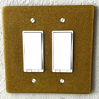 Plate Ổ Cắm Điện Đôi - Chụp Ổ Cắm Đôi