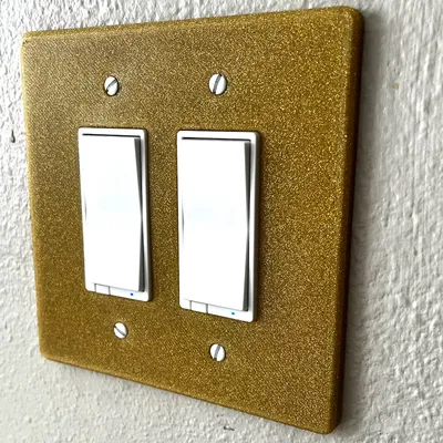 Plate Ổ Cắm Điện Đôi - Chụp Ổ Cắm Đôi