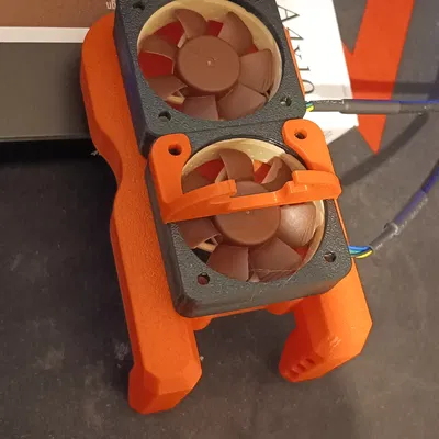 Chụp Quạt Fanduct Firebay Peanut có Kẹp Giữ Dây Cáp