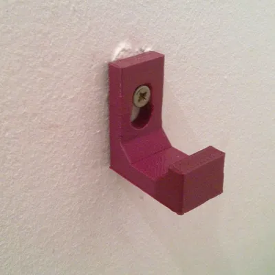 [Tùy chỉnh] Móc treo tường cơ bản với lỗ vít