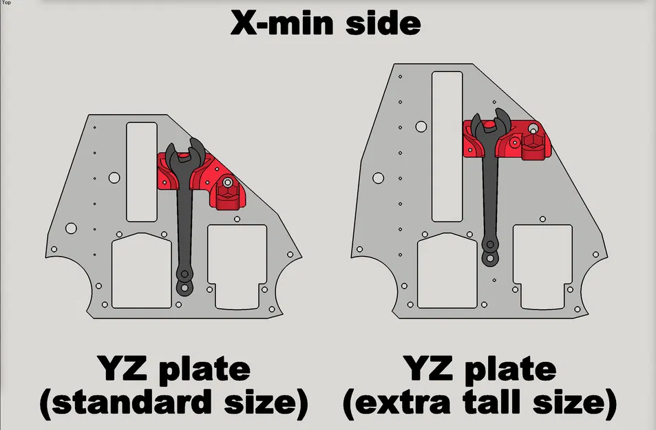 Giá đỡ 3D in cho cờ lê và bộ ốc Collet ER-11 của Kobalt Router trên LowRider 3 CNC v2.2 - Image 3