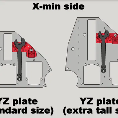 Giá đỡ 3D in cho cờ lê và bộ ốc Collet ER-11 của Kobalt Router trên LowRider 3 CNC v2.2
