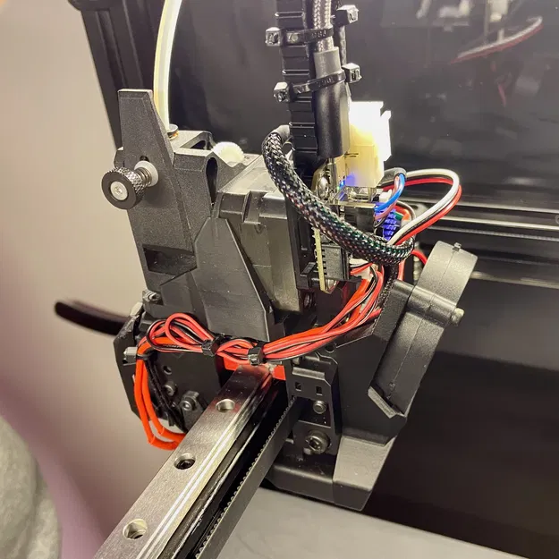 Cửa nạp quạt đơn 5015 cho EVA 3 dùng với toolboard - Image 2