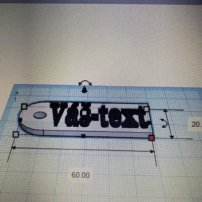 Móc khóa có chữ theo yêu cầu