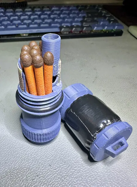 Hộp Đựng Diêm Chống Bão EDC - Image 1