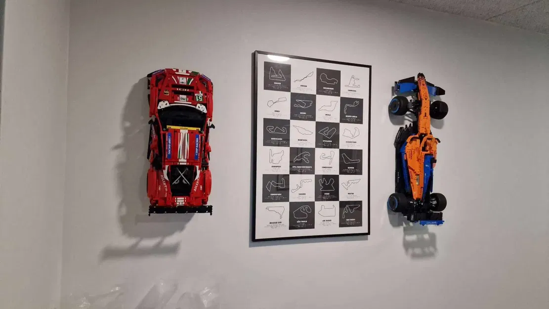 Giá Treo Tường LEGO Ferrari 488 GTE - Image 5