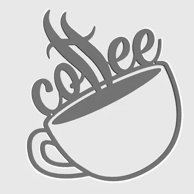 Trang trí tường Caffee