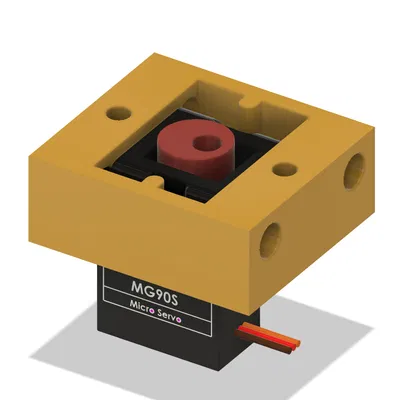 Van Bóp Hoạt Động Bằng Servo