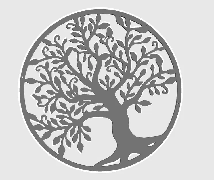 Trang trí cây treo tường - Image 1