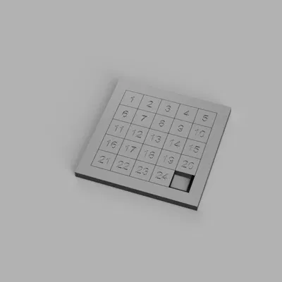 Câu Đố Trượt 5x5