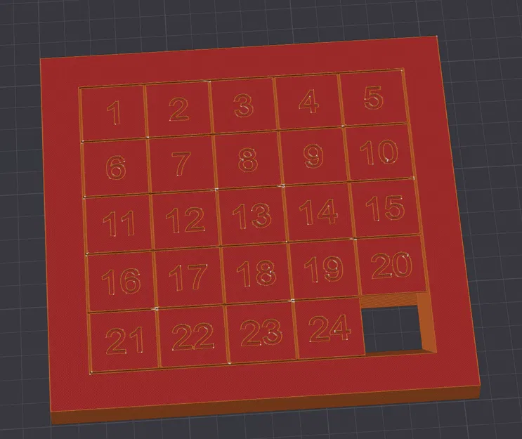 Câu Đố Trượt 5x5 - Image 2