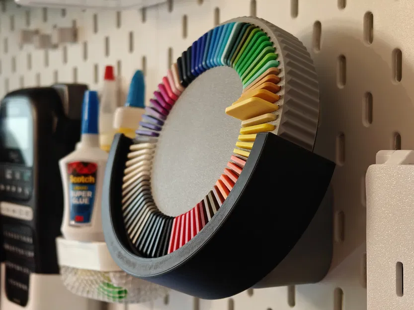 Đế Treo Móc Filament Swatch Display Lên Bảng Ikea Skadis - Image 1
