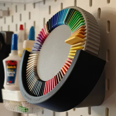 Đế Treo Móc Filament Swatch Display Lên Bảng Ikea Skadis