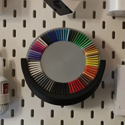 Đế Treo Móc Filament Swatch Display Lên Bảng Ikea Skadis
