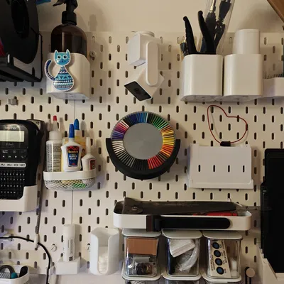 Đế Treo Móc Filament Swatch Display Lên Bảng Ikea Skadis