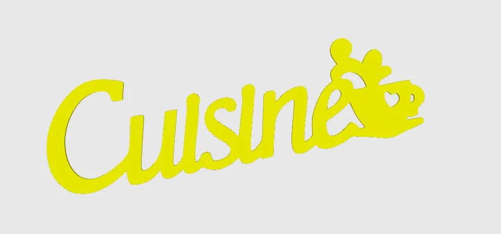 Trang trí tường "Cuisine" - Image 1