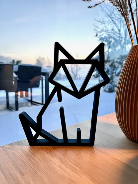 Cáo Origami 3D - Image 1