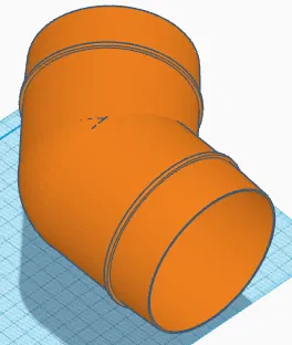 Co Lơi/Chia Ống Gió 100mm 90/135 Độ & 1-2/1-3 V2 - Image 3