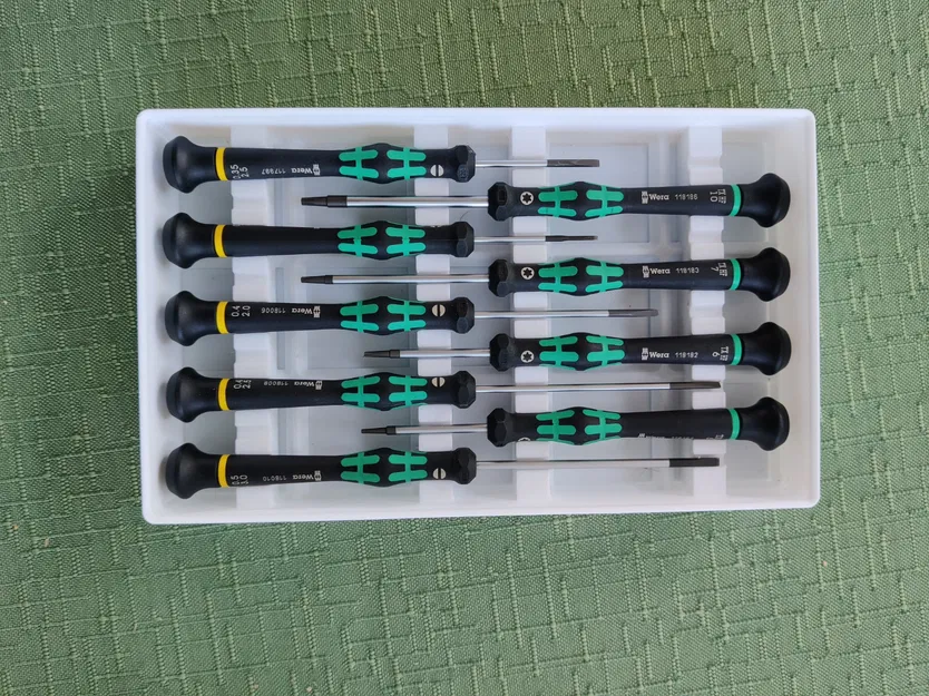 Khay Tua Vít Siêu Nhỏ Wera Gridfinity - Image 2