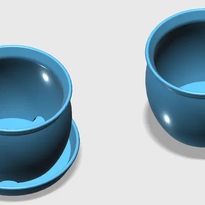 Chậu Hoa Cầm Tay Mini