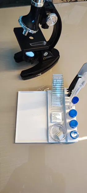 Đế đựng phụ kiện kính hiển vi National Geographic - Image 1